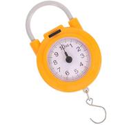 Alipis High Accuracy Mechanical Hanging Scale with Hook Portable Handheld Spring Dial Weight Scale for Luggage Food and Travel Compact Small for Convenient Weighing at Home the Go