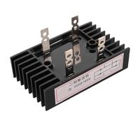Alipis High Power 100a Silicon Bridge Rectifier Module with Heat Sink Two-phase Ac to Dc Converter for Single-phase Alternator Rectifier Industrial Generator Power Supply