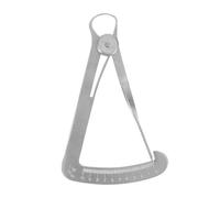 Alipis High Precision Stainless Steel Jewelry Caliper Measuring Tool for Wax Metal and Crowns with Dual End Gauge and Engraved Scale Lightweight Portable Art Gauge for Jewelers and Lab