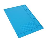 Alipis High-Temperature Resistant Soldering Mat Magnetic Design Insulated Workbench Pad for Electronics Repair and Soldering Station Non-Slip Silicone Heat Resistant Mat