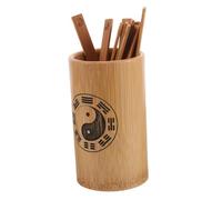 Alipis I Ching Divination Kit with Bamboo Fortune Telling Sticks and Decorative Bucket Portable Feng Shui Learning Tool for Accurate Predictions and Cultural Enrichment Lightweight Design