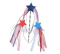 Alipis Independence Day Headband Patriotic Five Point Star Hair Hoop Party Accessory for Fourth of July Celebrations and Family Gatherings