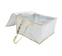 Alipis Insulated Food Bag Thermal Pouch for Takeaway and Outdoor Picnics Versatile Food Storage for Travel Camping and Home Use Random Color
