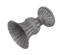 Alipis Iron Cemetery Vase Memorial Flower Holder for Graveyard Vintage Grey Metal Graveyard Urn Planter Suitable for Cemeteries Funerals Lawn and Garden Decorations