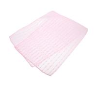 Alipis Jacquard Weave Korean Exfoliating Washcloth Long Back Scrubber Soft Gentle Body Shower Towel for Men Women Pink for Deep Cleansing and Massage