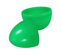 Alipis Jumbo Green Easter Eggs Large Fillable Plastic Storage Box for Party Faux Egg Decorations for Candy Holder Display