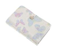 Alipis Knitting Needle Case with Detachable Zippered PVC Pouches Circular and Interchangeable Needle Organizer Bag for Travel and Yarn Storage