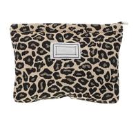 Alipis Large Capacity Leopard Print Polyester Wash Bag Waterproof Lightweight Portable Toiletry Bag for Travel and Outdoor Use with Zipper Organizer Random Color