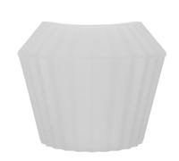 Alipis Large Silicone Flower Pot Mold for Resin Casting Cement Planter Mold with Geometric Facets for Indoor Gardening and Crafting