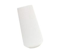 Alipis Large White Plastic Vase with Simple Style and Modern Appearance for Dried Flower Ornament, Suitable for Boys and Girls Room and Household Desktop Decoration with Long Term Use