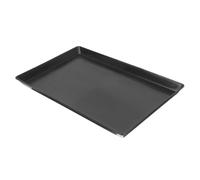 Alipis Leakproof Black Abs Plastic Kennel Tray Replacement for Dog Crate and Rabbit Cage, Sturdy Pet Cage Bottom Pan with Versatile Use for Easy Cleaning and Maintenance