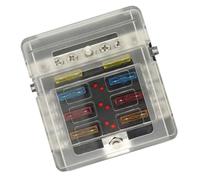 Alipis Led Indicator Circuit Box for Car Ways Fuse Box Labels Light Fuse Kit High-temperature Protection