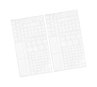 Alipis LED Light Blocking Stickers with Dimming Function Pet Material for Home Appliance Light Reduction and Sleep Quality Improvement