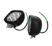Alipis LED Work Lights Improving Safety for Forklift 2pcs High Brightness Plastic Spot Lights Sturdy Black Material, for Industrial Forklift Use