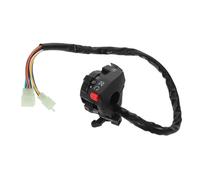 Alipis Left Hand Control Switch Assembly for Motorcycles and Atvs Multifunction Handlebar Switch with Start and Choke Controls Ergonomic Weather Resistant Design for Enhanced