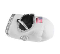 Alipis Lightweight White Astronaut Costume Hat for Adults Made of Polyester with Creative Design, Versatile for Occasions like Group Photos and Carnival Party