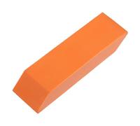 Alipis Limescale Eraser and Stains Remover Scrubber for Kitchen Faucet and Cast Iron Pans, Orange Non-Scratch Rubber Brush for Mirror and Pot Cleaning, Sturdy Limescale Brush for Home Kitchen Use
