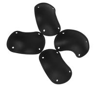 Alipis Luggage Corner Protectors Hard Case Corner Protectors 4pcs Black Corner Guards 3.54 X 2.17 X 0.16 in for Table Corners and Boxes