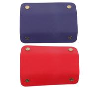 Alipis Luggage Handle Wraps Labour-saving Grip Protector 2pcs Pu Leather with Padded Cover Simple Style for Bag Handle and Suitcase for Camping and Fishing