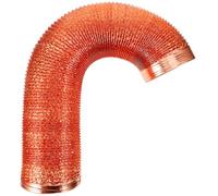 Alipis Machine Exhaust Pipe Flexible Aluminum Foil Kitchen Vent Hose for Stove Heating Home Venting