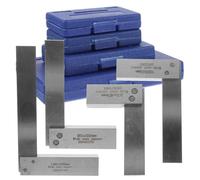 Alipis Machinist Square Set 4 Pieces 90 Degree Engineer Precision Squares for Woodworking and Metalworking Measurement Tools 63×40Mm 80×50Mm 100×63Mm 160×100Mm