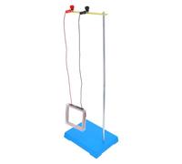 Alipis Magnetic Force Teaching Instrument for Students with DIY Educational Circuit and Right Hand Rule Experiment Kit, Portable Iron and Plastic Lab Equipment for Home Study and Group