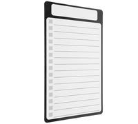 Alipis Magnetic Grocery List Pad with Writable Pet Sheets for Refrigerator, Black and White Memo Notepad for Shopping and-Do Planning