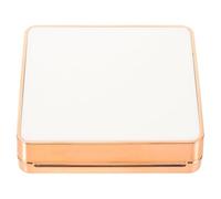 Alipis Magnetic Opening Empty Cushion Foundation Case with Mirror Portable Compact Puff Box for DIY Cream Storage Travel Office School Use
