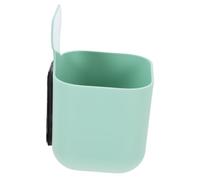 Alipis Magnetic Wall Mounted Remote Control Storage Box with Whiteboard Holder for Fridge Side Wall Easy Installation Organizer for Household Controllers and Small Items Green