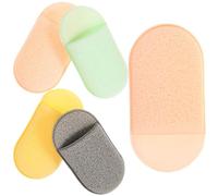 Alipis Makeup Sponges for Face 5pcs Multi-color Facial Cleansing Pads Reusable Exfoliating Face Scrubbers for Daily Skincare and Makeup Removal