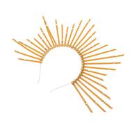 Alipis Mary Crown Headband Hair Decor Lightweight Plastic Hairband for Women Elegant Goddess Hair Hoop for Weddings Parties and Beauty Pageants