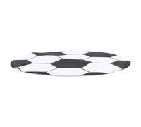Alipis Mat Carpet Or, and Boys Material Polyester Fans Easy Soccer for round Rug Decorative to Clean Floor Football Room Or Living