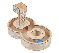 Alipis Maze Play and Rest Platform Wooden and Hamster Featuring Resistance to Bite and Scratch Material for Random Random Color Playground Use Mice and Small Hedgehog Pets