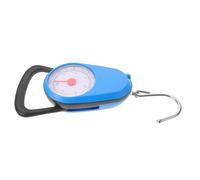 Alipis Mechanical Fishing Scale Portable with Hook 35Kg Blue Spring Dial for Travel, Kitchen Food and Fish Weighing
