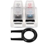 Alipis Mechanical Keyboard Tester Keyboard Testing Tool Acrylic Base Shaft Tester for Tactile Button Testing Random Color