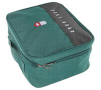 Alipis Medicine Storage Organizer Multi-Grid Medical Bag Large Capacity Waterproof Oxford Cloth Sturdy Practical Design for Home and Schools