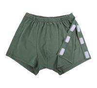 Alipis Men Incontinence Cotton Underwear with Convenient Design and Easy to Wear Features, Suitable for Postoperative Rehabilitation for Fractures, Waist 70-88cm, Light Green,