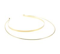 Alipis Metal Queen Goddess Angel Crown Headband Double Elastic Tiara Base for DIY Craft Wedding Bridal Prom Halloween Party Hair Accessories with Firm Hold and Comfortable Wear