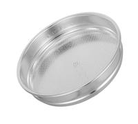 Alipis Metal Round Soil Sifter Pan with Mesh Screen Ergonomic Garden Soil Strainer for Fast Screening of Gravel Stones and Grain Impurities Manual Sifting Tool for Outdoor Gardening and