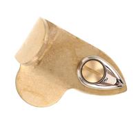 Alipis Metal Saxophone Thumb Rest Hook Ergonomic Brass Holder for Soprano Alto Tenor Sax with Polished Surface for Comfort Fast Playing