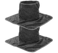 Alipis Microfiber Massage Sheet Pads Comfortable and Supple to The with Hole 2pcs for Spa Bed for Clinics and Foot Care Shops, Suitable for Chiropractors and Massagists