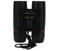 Alipis Mini 30X60 High-Power Compact Binoculars for Travel and Bird Watching Professional Small Binoculars with HD Optics Lightweight Black Folding for Hiking and Theater