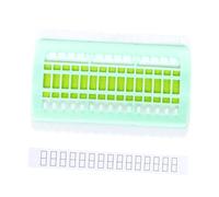 Alipis Mini Cross Stitch Thread Organizer Plastic Thread Holder for Embroidery Floss for Home Sewing and Needlework Compact Green Tool for Beginners and