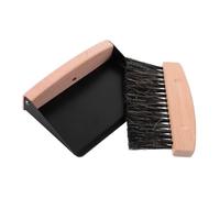 Alipis Mini Desk Broom Dustpan Set Small Handheld for Household Desktop Sofa Pet Care Portable Indoor Broom