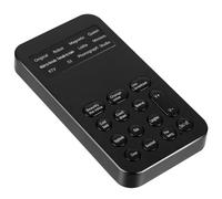 Alipis Mini External Sound Card Voice Changer for Computer and Mobile Phone with 8 Sound Effects and Fine Tuning, Abs Material, for Live Broadcast and Entertainment