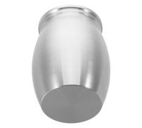 Alipis Mini Personal Funeral Mini Urn Keepsake Urn Silver 40x30mm Engravable Aluminum Alloy - Small Memorial Ash Holder for, Human and Pet Ashes for Remembrance Ceremony