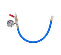 Alipis Mini Tire Pressure Gauge with Quick Connect Coupler for Accurate Inflation Portable Self Clamping Air Compressor Tool Compatible with Car Bike Suv and Truck Tires