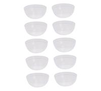 Alipis Mixing Bowls for Facial Masks 30Pcs 2.36 Inch Small Plastic Bowls in Translucent PVC for Essential Oil Application