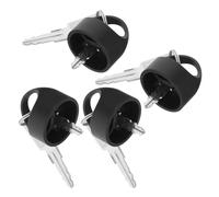 Alipis Mobility Scooter Key Replacement Long-Term Reliability 4 Sets for Mobility Scooter, Stainless Steel Spare Keys with Hat-Shaped Ergonomic Design Electric Wheelchair Ignition