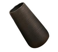 Alipis Modern Creative Ceramic Flower Vase for Home and Office Decor Simple Style Flower Arrangement Ware Chic Black Nordic Art Vase for Indoor Display